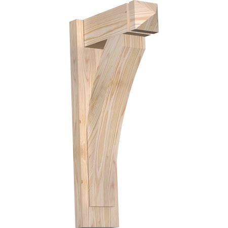 Ekena Millwork Thorton Arts & Crafts Smooth Outlooker, Douglas Fir, 5 1/2"W x 14"D x 26"H OUT06X14X26THR03SDF